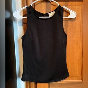 Buckle -Black Fringe Tank Top